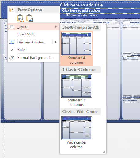 how to change the column configuration 2
