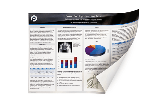 Scientific poster presentation printing services