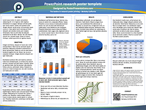 technical poster templates