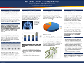 poster session template