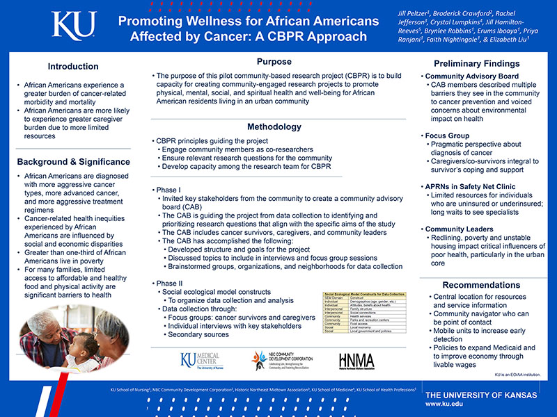 Promoting Wellness for African Americans Affected by Cancer: A CBPR ...